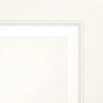 Raised Shown in Salt Finish